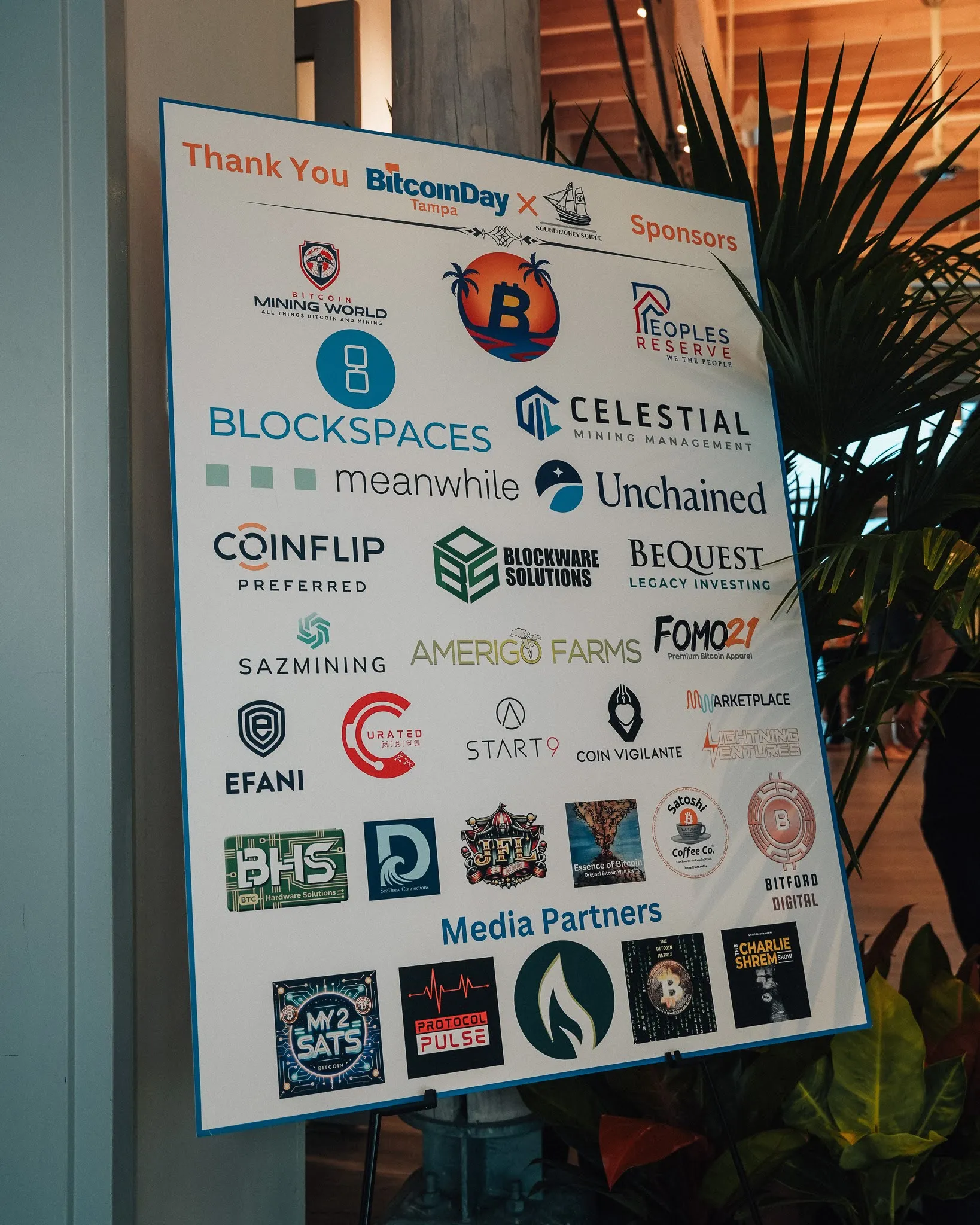 Bitcoin Bay Foundation — soiree 2025