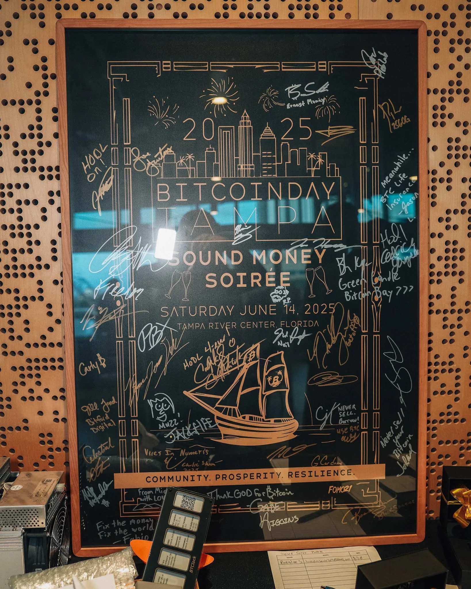 Bitcoin Bay Foundation — soiree 2025
